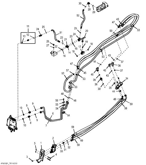 john deere skid steer connecting hydraulic radiator lines|john deere skid steer.